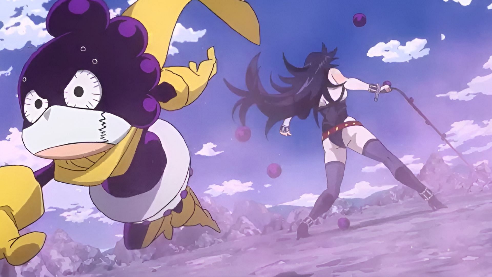 Mineta's Quirk, Pop Off (Image via Studio Bones)